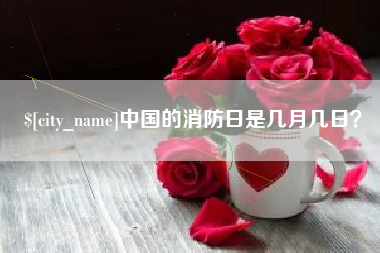 阜新中国的消防日是几月几日？