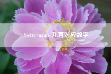 阜新九宫对应数字