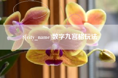 阜新数字九宫格玩法