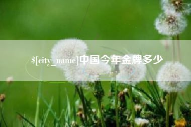 阜新中国今年金牌多少