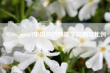阜新中国消防救援学院男女比例