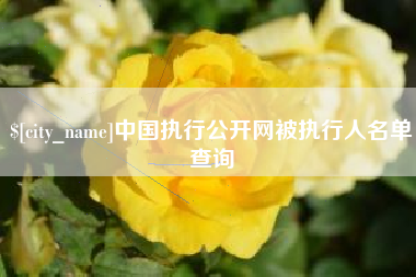 阜新中国执行公开网被执行人名单查询