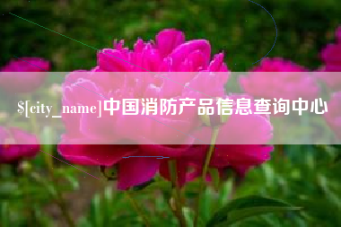 阜新中国消防产品信息查询中心