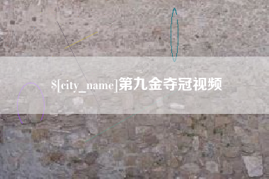 阜新第九金夺冠视频