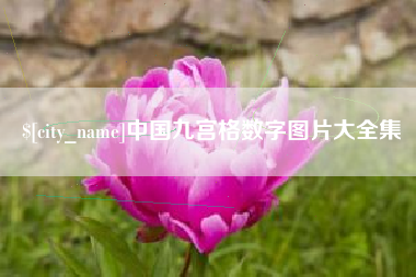阜新中国九宫格数字图片大全集