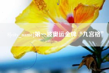 阜新第一波奥运金牌“九宫格”