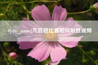 阜新九宫格比赛如何取胜视频