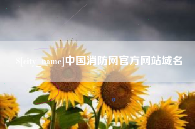 阜新中国消防网官方网站域名
