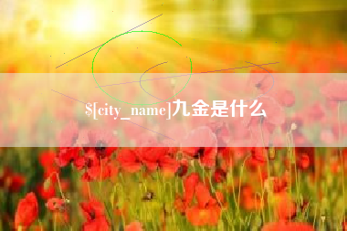 阜新九金是什么