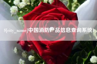 阜新中国消防产品信息查询系统1