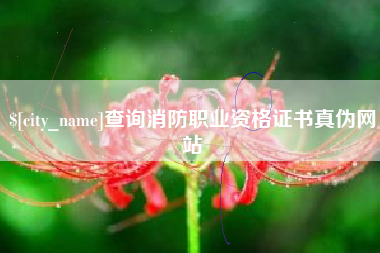 阜新查询消防职业资格证书真伪网站
