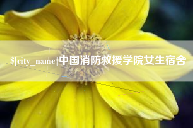 阜新中国消防救援学院女生宿舍
