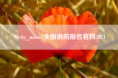 阜新全国消防报名官网2021